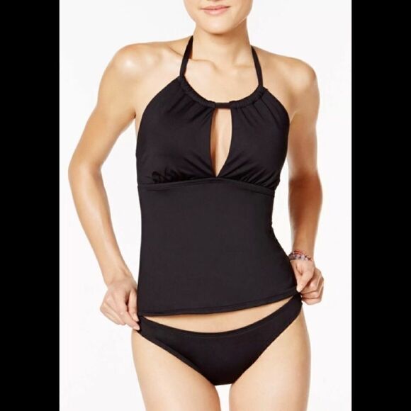 La Blanca high neck keyhole tankini top. Size 8 NWT - Picture 2 of 7